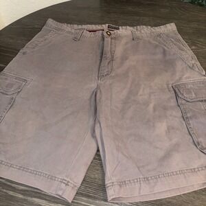 St. John's Bay Cargo Shorts Size 40 Color Grey‎